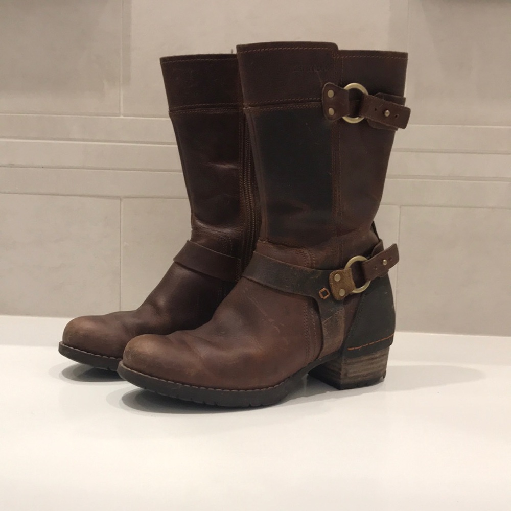 Merrell leather boots.